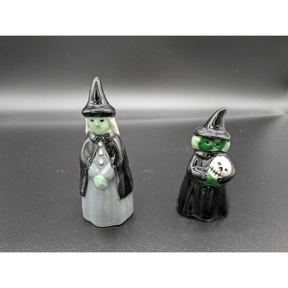 New Target Halloween Witch Hyde & Eek Ceramic Mini Mantle Figures 3pc Set *READ* - Picture 7 of 9